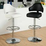 KORPI BAR STOOL WHITE CM-BR6882WH